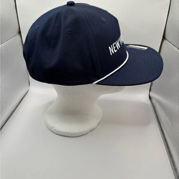 Men's Ahead New York Golf Club-TGL Golf-Blue/Hawaiian Print Snapback Hat (NWT). - Picture 4 of 5